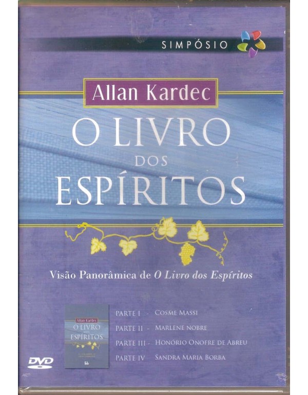 DVD Simpósio O Livro dos Espíritos 