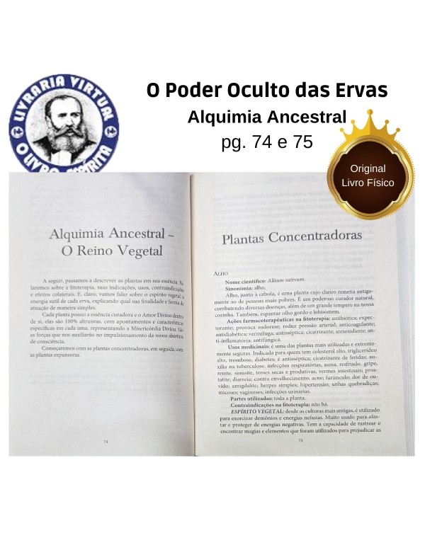 O PODER OCULTO DAS ERVAS - Alquimia Ancestral