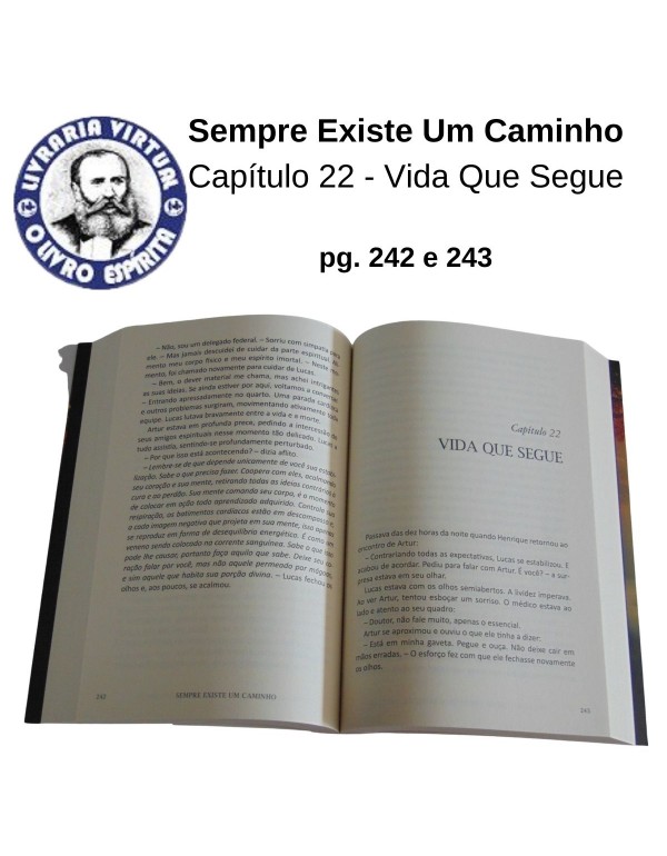 SEMPRE EXISTE UM CAMINHO - CRISTINA CENSON - ESPÍRITO DANIEL