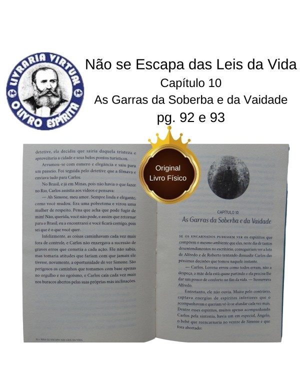 NAO SE ESCAPA DAS LEIS DA VIDA - RAFAELA PAES DE CAMPOS