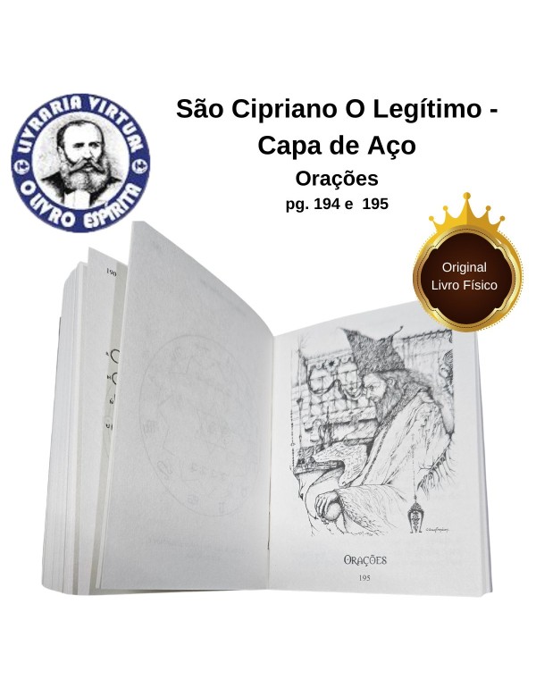 São Cipriano. O Legítimo. Capa de Aço [Pocket Book] Dumont, Pierre