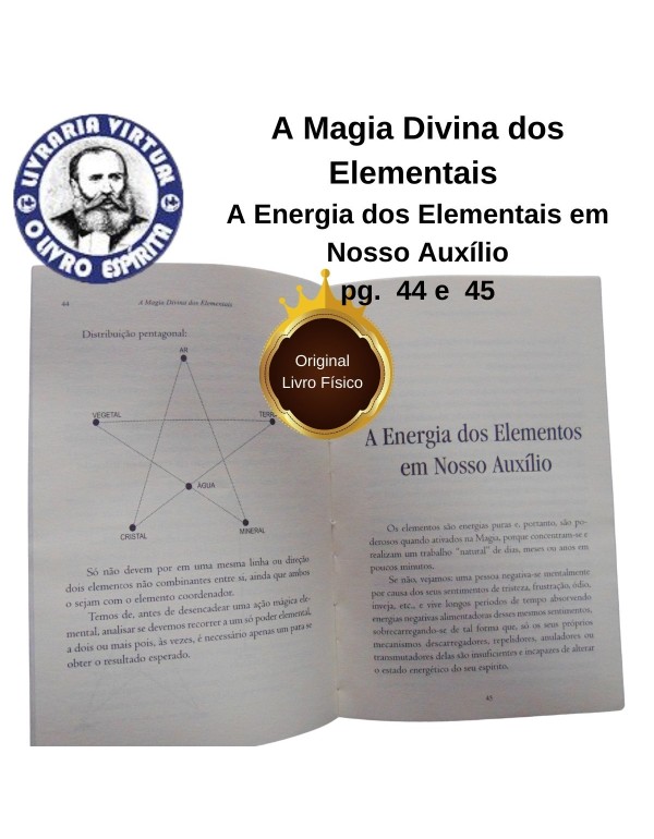 A MAGIA DIVINA DOS ELEMENTAIS RUBENS SARACENI