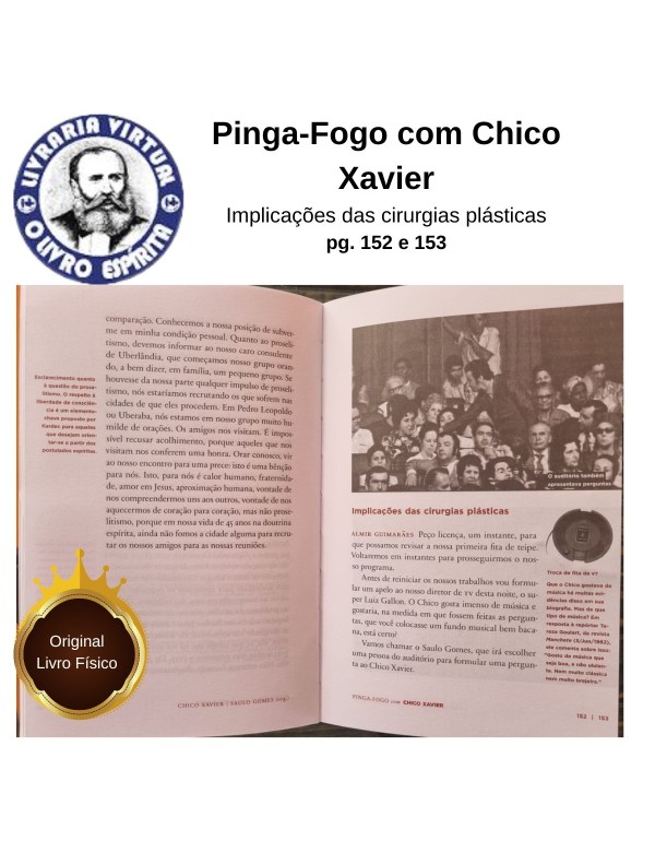 PINGA-FOGO COM CHICO XAVIER - SAULO GOMES