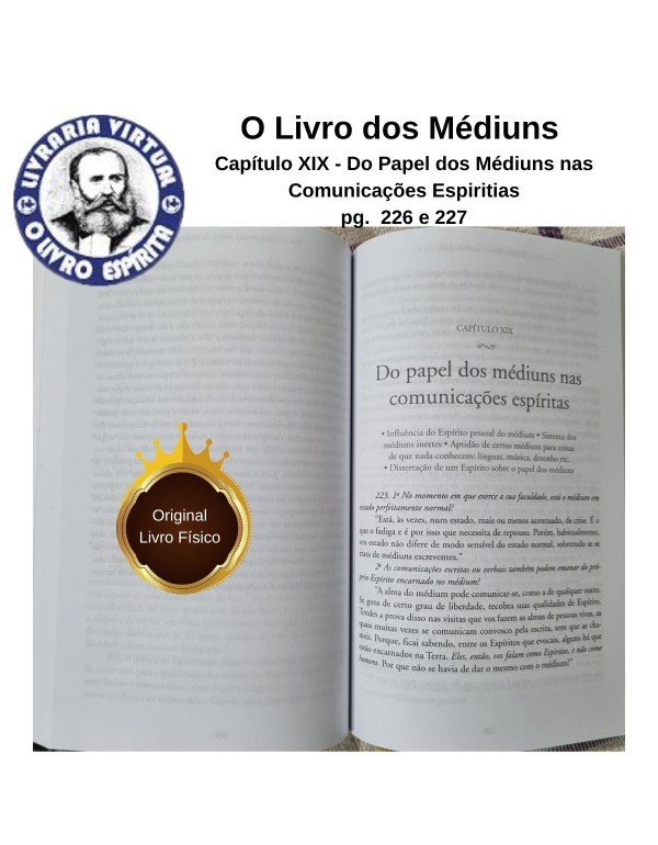 O LIVRO DOS MÉDIUNS - GUILLON RIBEIRO