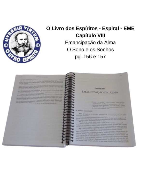 O LIVRO DOS ESPIRITOS  (ESPIRAL) EME - ALLAN KARDEC