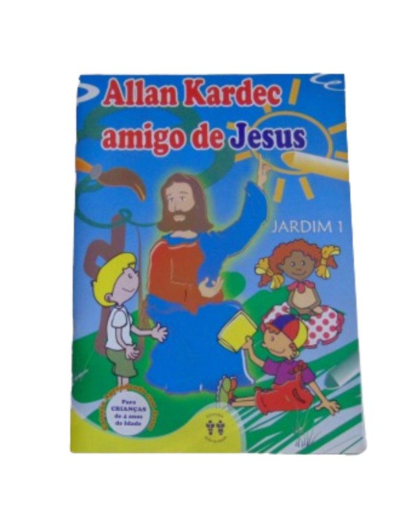 ALLAN KARDEC AMIGO DE JESUS JARDIM 1 CRIANÇAS 4 A...