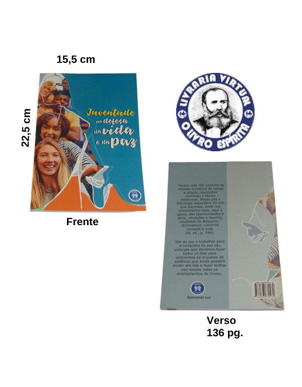 JUVENTUDE EM DEFESA DA VIDA E DA PAZ - EDITORA AUTA DE SOUZA
