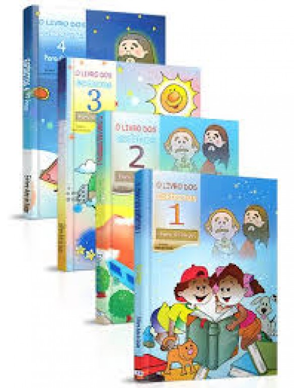 Coleção O Livro dos Espíritos Para Crianças - Volume 1,2,3,4